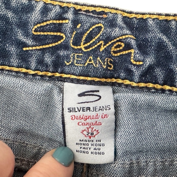 Silver Jeans Women's Boot Cut Denim - Classic Blue - Picture 4 of 13